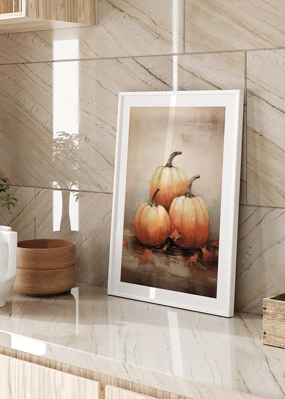 Poster Autumn Pumpkins No2 crossfade