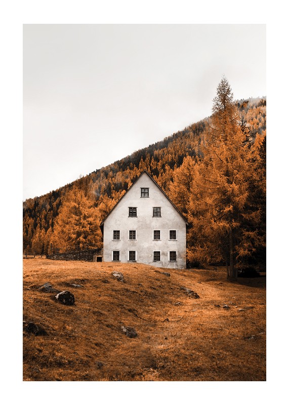 House In Autumn-1