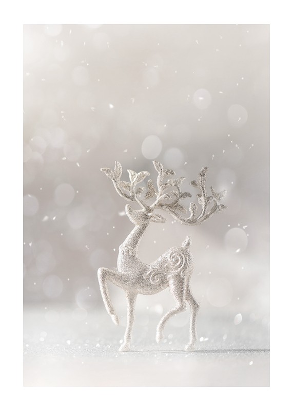 Winter Deer Decoration-1