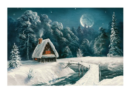 Poster Winter Wonderland No1