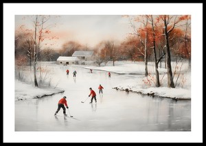 Ice Skates In Winter-0