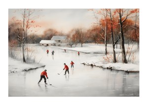 Ice Skates In Winter-1