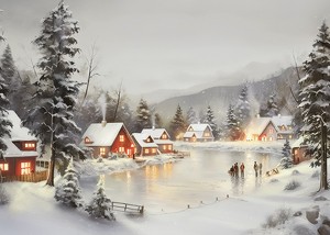 Winter Village No2-3
