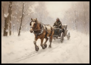 Horse And Sleigh-2