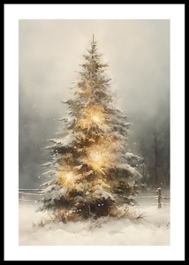 Winter Tree With Lights-0
