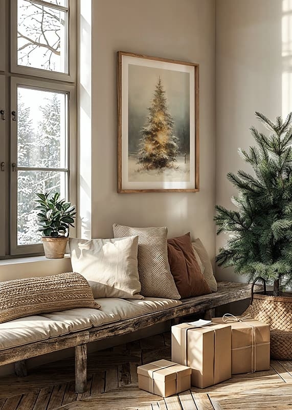 Winter Tree With Lights-4