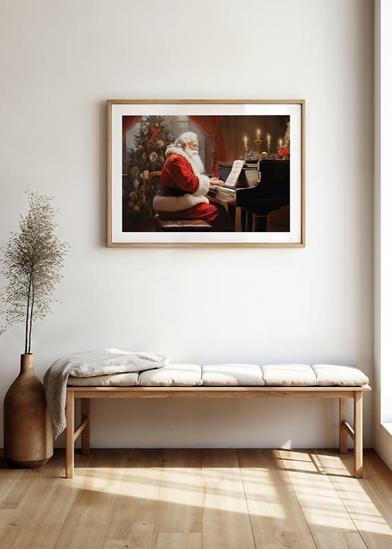 Poster Santa On The Piano crossfade