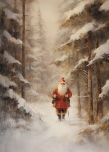 Santa Claus Winter Walk-3