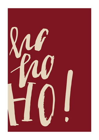 Poster Ho Ho Ho R&W