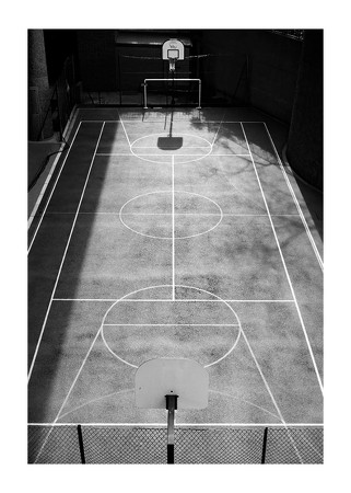 Poster Basketball Court No2