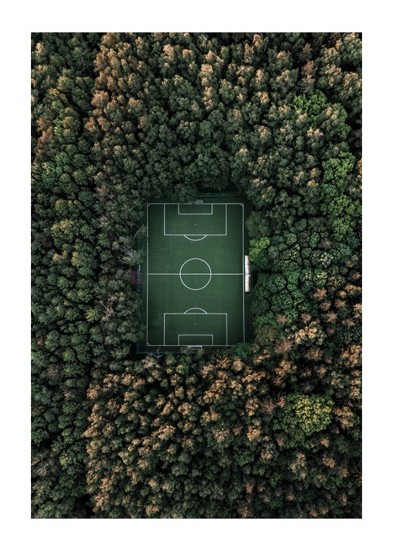 Soccer Field Drone View-1