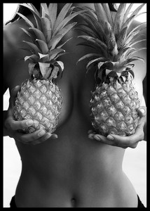 Them Pineapples B&W-2