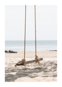 Poster Beach Swing