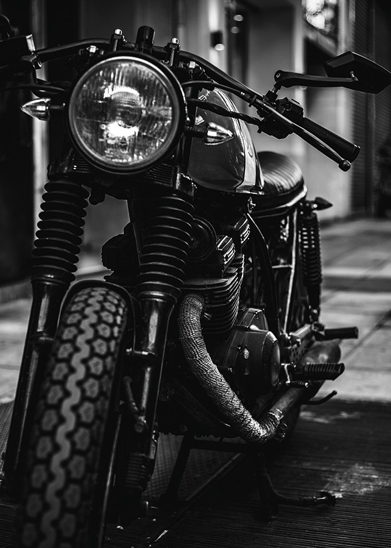 Black Motorcycle-3