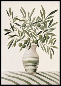 Olives In Vase-2