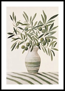 Olives In Vase-0