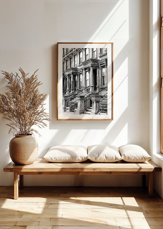Poster New York Townhouse crossfade