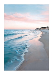 Ocean In Pink And Blue-1