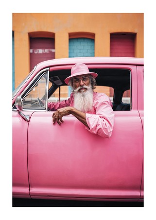 Poster Cuba Car