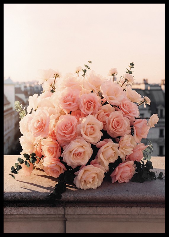 Pink Roses Bouquet-2