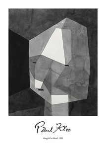 Rough-Cut Head By Paul Klee-1
