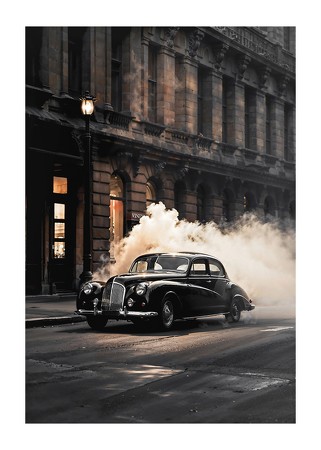Poster Urban Vintage Car No2