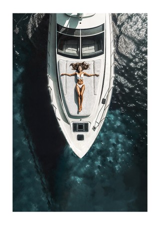 Poster Luxury Yacht Life