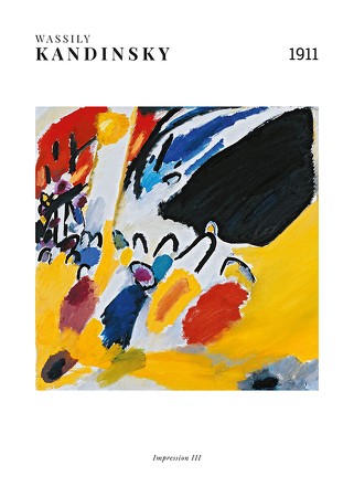 Poster Impression III By Wassily Kandinsky