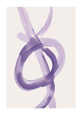 Poster Purple Vortex