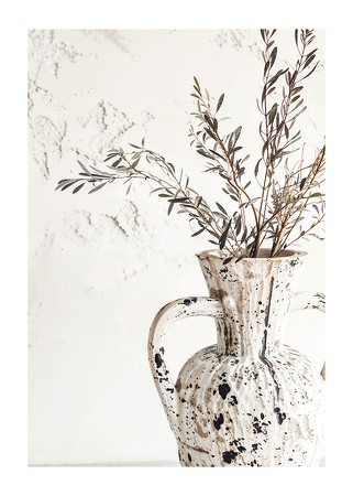 Poster Speckled Vase Serenity