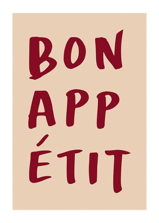 Poster Bon Appétit No2