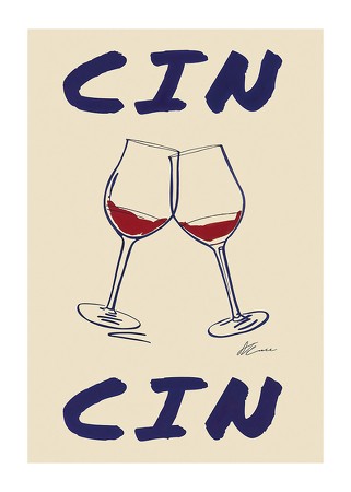 Poster Cin Cin
