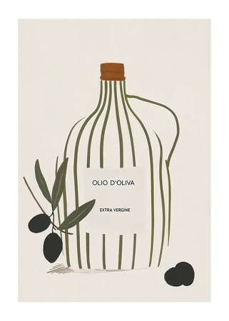 Poster Olio D'Oliva
