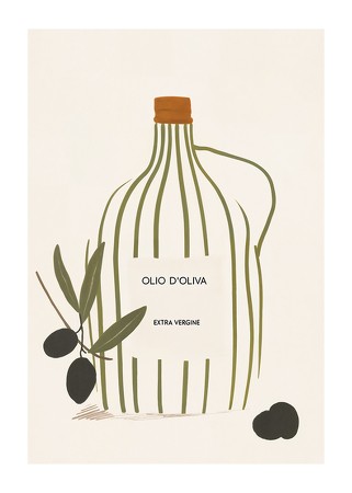 Poster Olio D'Oliva