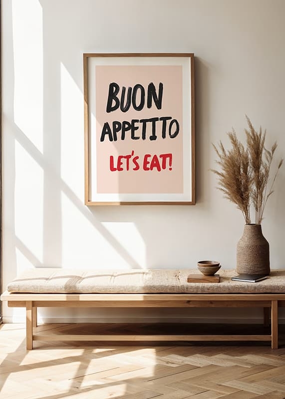 Poster Buon Appetito crossfade