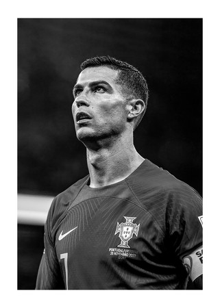 Poster Christiano Ronaldo Portugal 2022