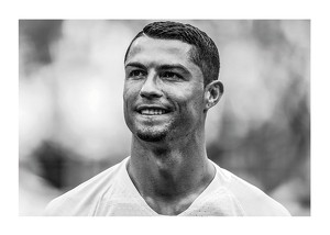 Poster Cristiano Ronaldo Portrait 2018