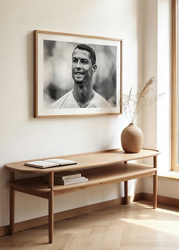 Poster Cristiano Ronaldo Portrait 2018 crossfade