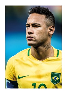 Poster Neymar Jr Brazil 2016