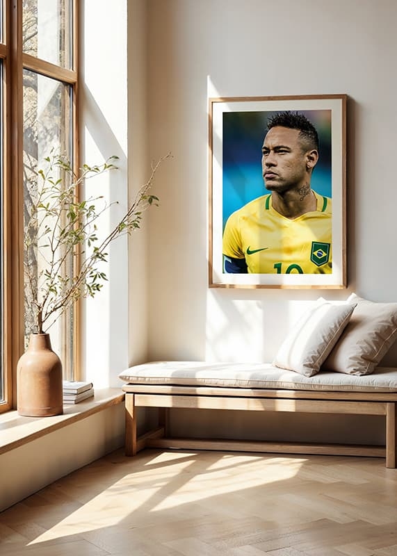 Poster Neymar Jr Brazil 2016 crossfade