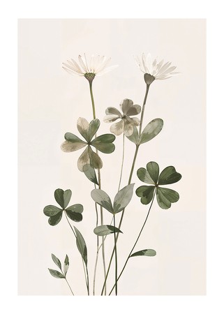 Poster Tranquil Blooms