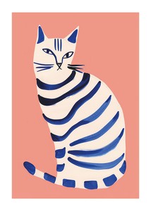 Poster Whimsical Cat